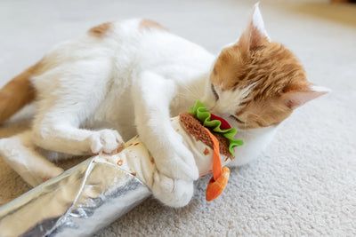 貓薄荷玩具 - 蝦仁墨西哥卷餅