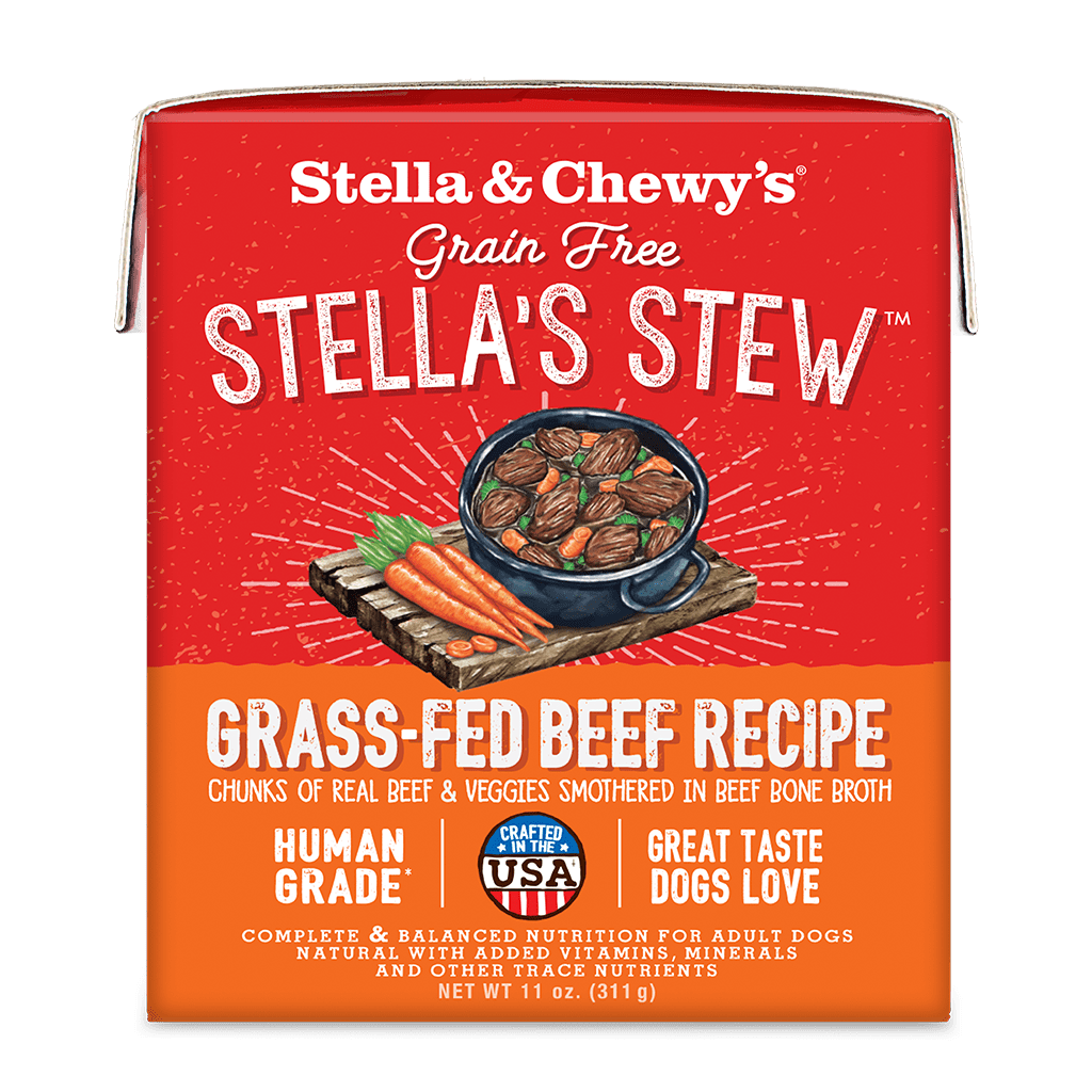 Dog Wet Food - Stella's Stew - Grass Fed Beef