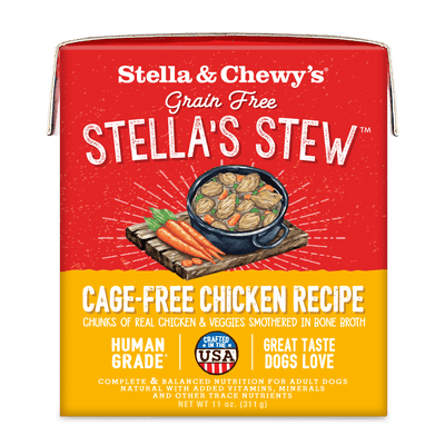 Dog Wet Food - Stella's Stew - Cage Free Chicken