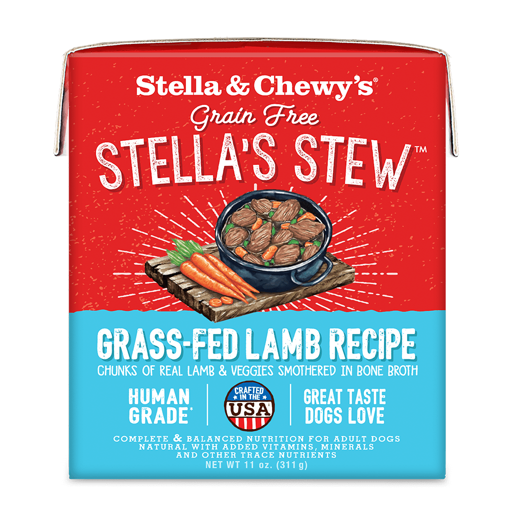 Dog Wet Food - Stella's Stew - Grass Fed Lamb