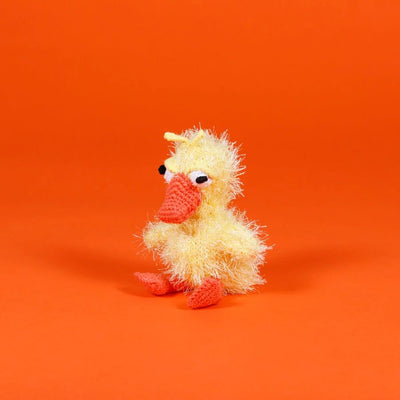 Dog Toy Hand Crochet Duck