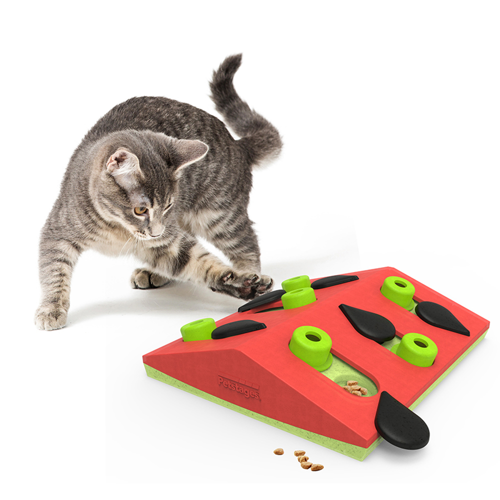 貓貓益智漏食玩具 - 西瓜拼盤