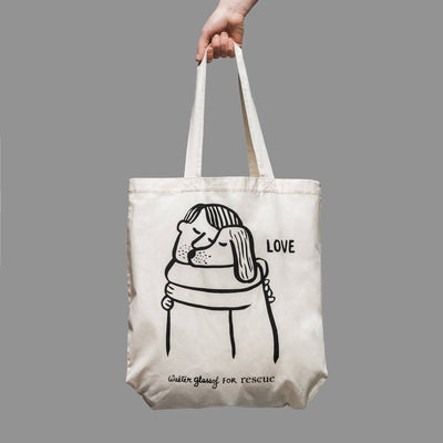 RESC7UE Tote Bag Love