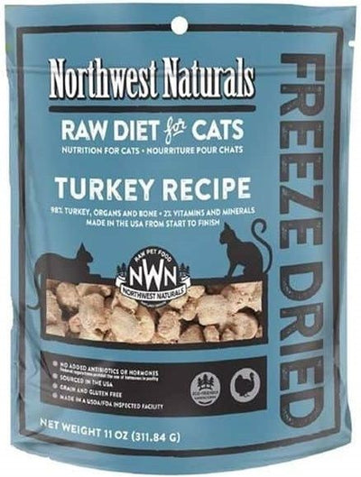 Northwest Naturals Freeze Dried Cat Nibbles - Turkey Recipe