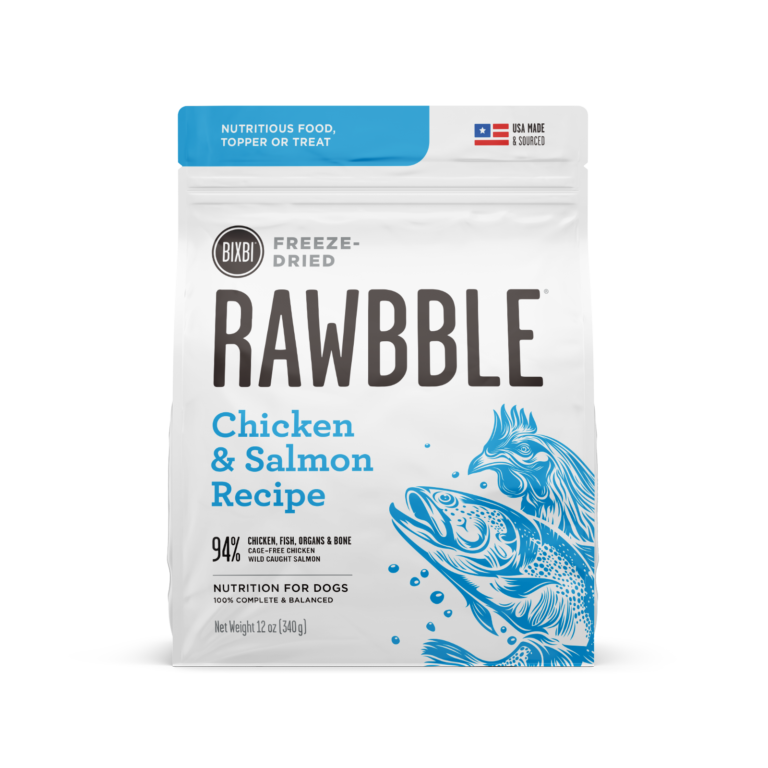 RAWBBLE® Freeze Dried Dog Food – Chicken & Salmon Recipe