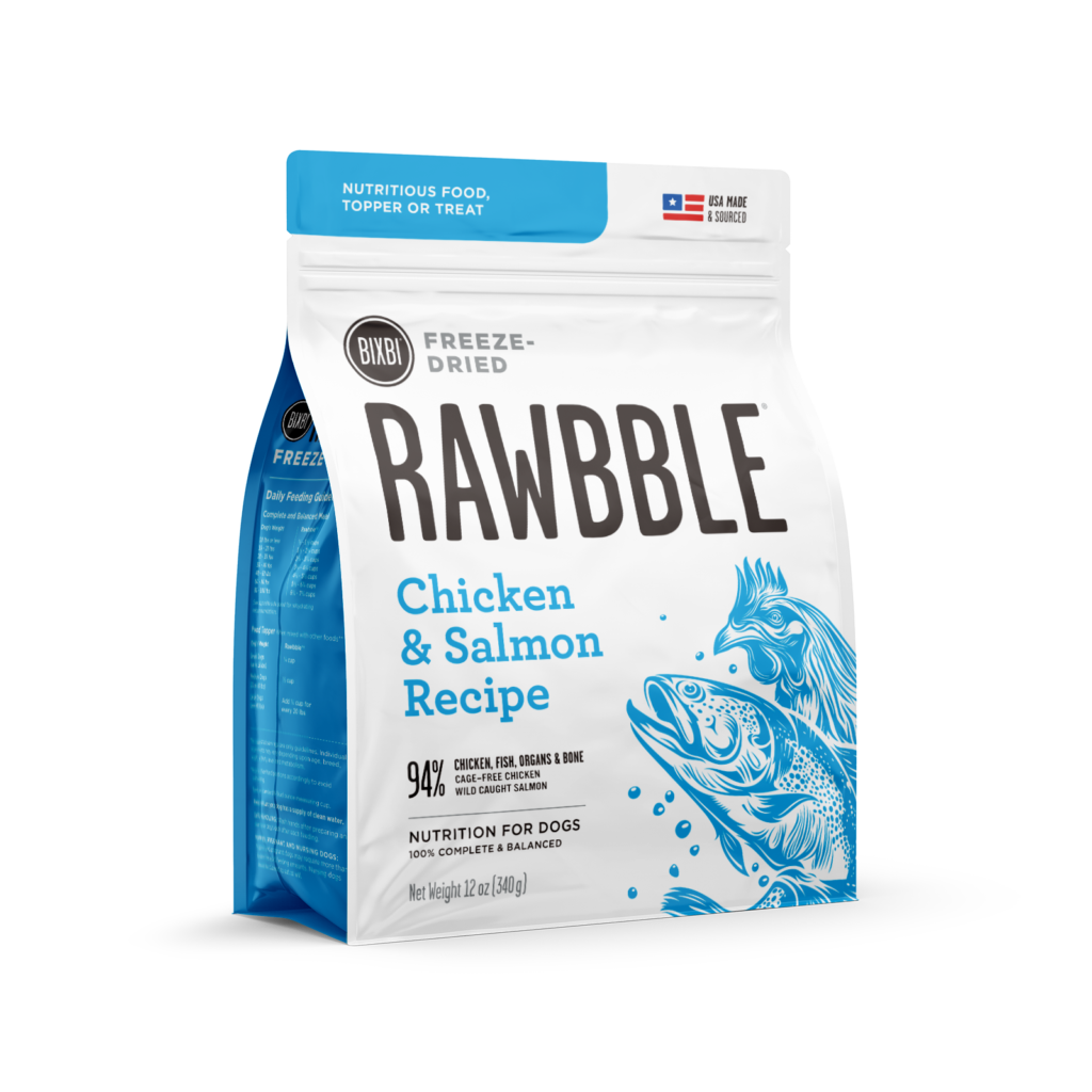 RAWBBLE® 凍乾狗糧 – 雞肉&三文魚