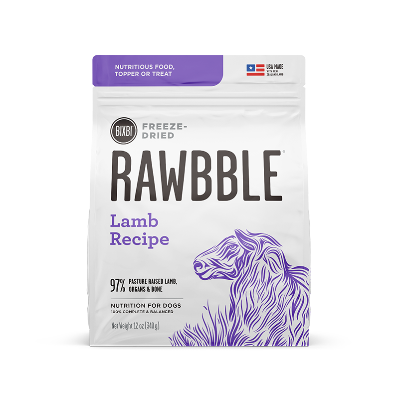 RAWBBLE® 凍乾狗糧 – 羊肉