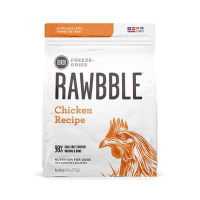 RAWBBLE® 凍乾狗糧 – 雞肉