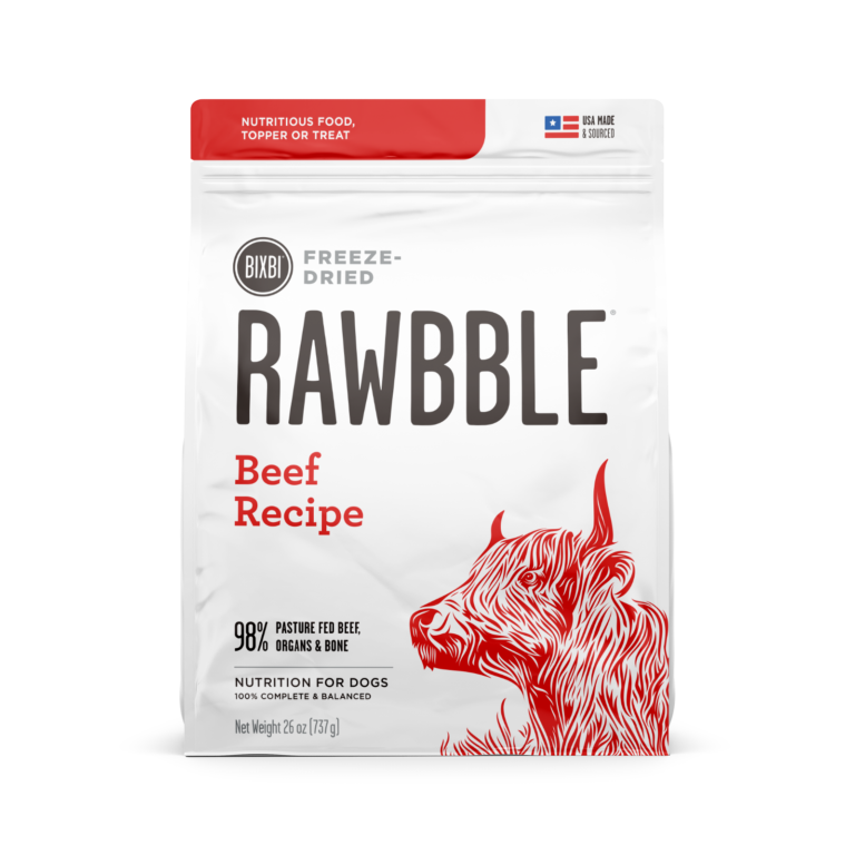 RAWBBLE® 凍乾狗糧 – 牛肉（到期日期：2021-08）