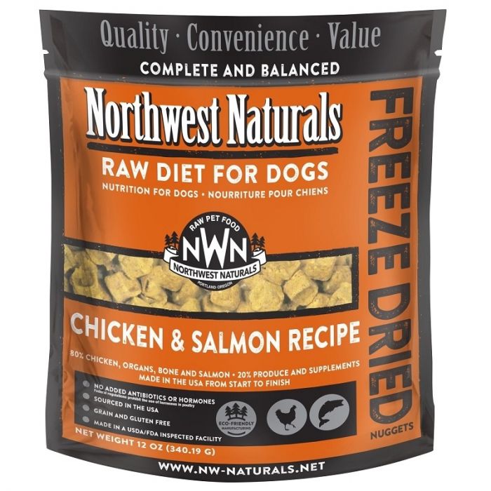 Northwest Naturals Freeze Dried Dog Food - Chicken and Salmon Recipe