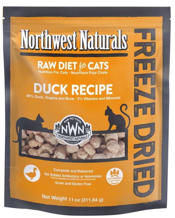 Northwest Naturals Freeze Dried Cat Nibbles - Duck Recipe